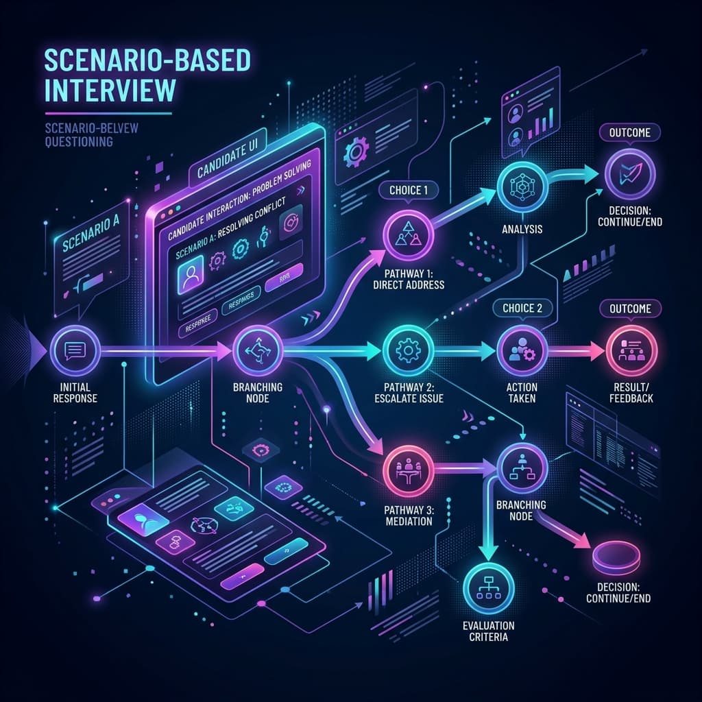 20 Scenario-Based Interview Questions for Recruiters (With Evaluation Keys)